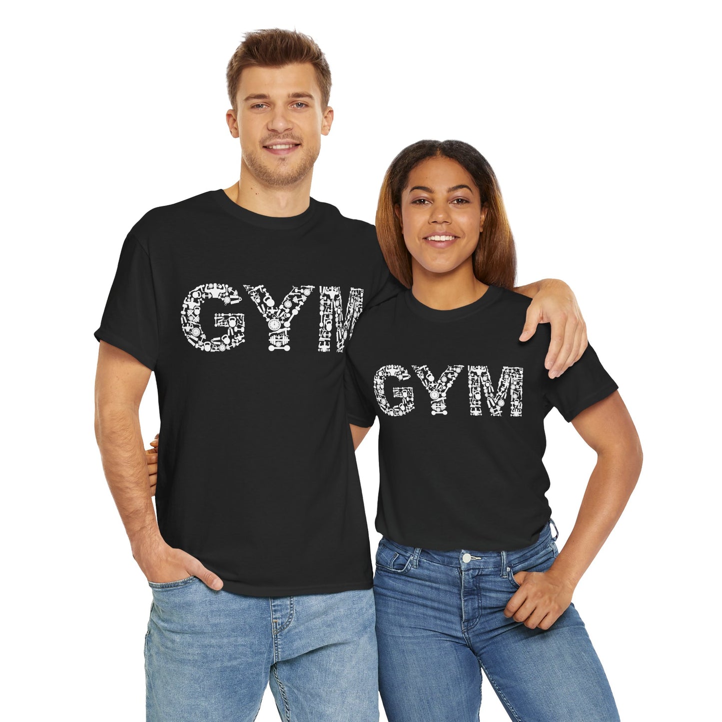 Gym Motivational Unisex Heavy Cotton Tee