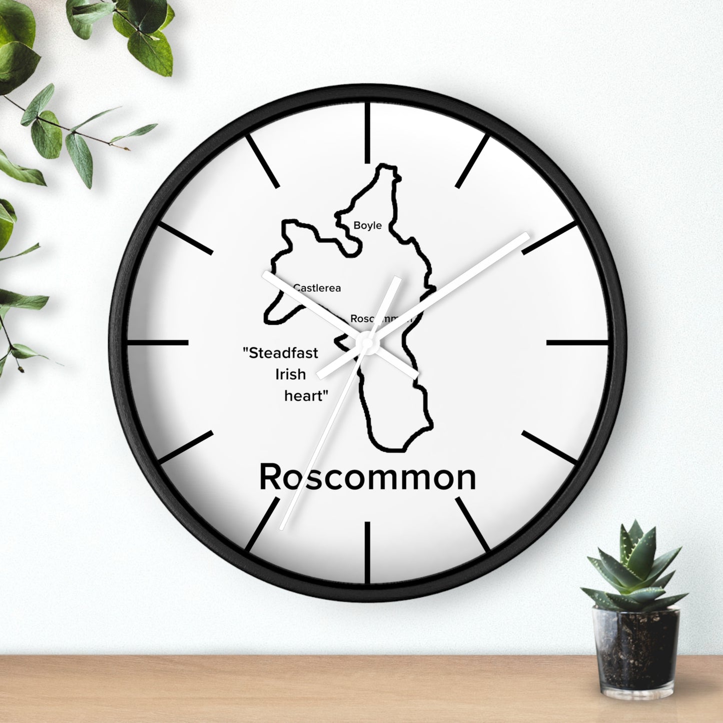Roscommon County Wall Clock