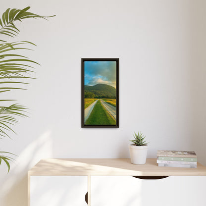 Mountain Torc Matte Canvas, Framed (Multi-color)