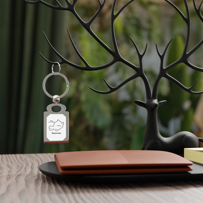 Westmeath County Key Holder White Edition