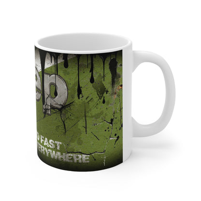 Adventure Jeep Ceramic Coffee Mug - 11oz & 15oz - For Outdoor Enthusiasts