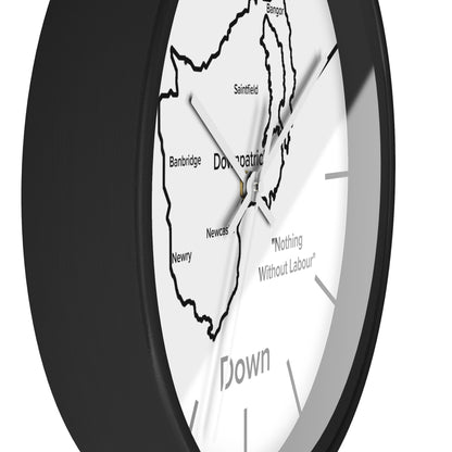 Down County Wall Clock