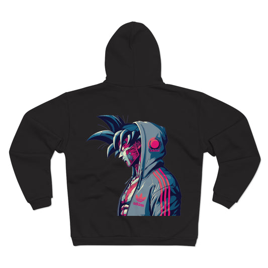 The Power In Goku Unisex Hooded Zip Sweatshirt