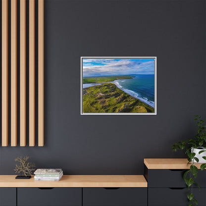 Kerry Landscape Matte Canvas, Framed (Multi-color)