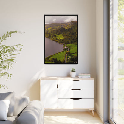 South in Aghadh an Aird or The Devil's Cheney Matte Canvas, Framed (Multi-color)