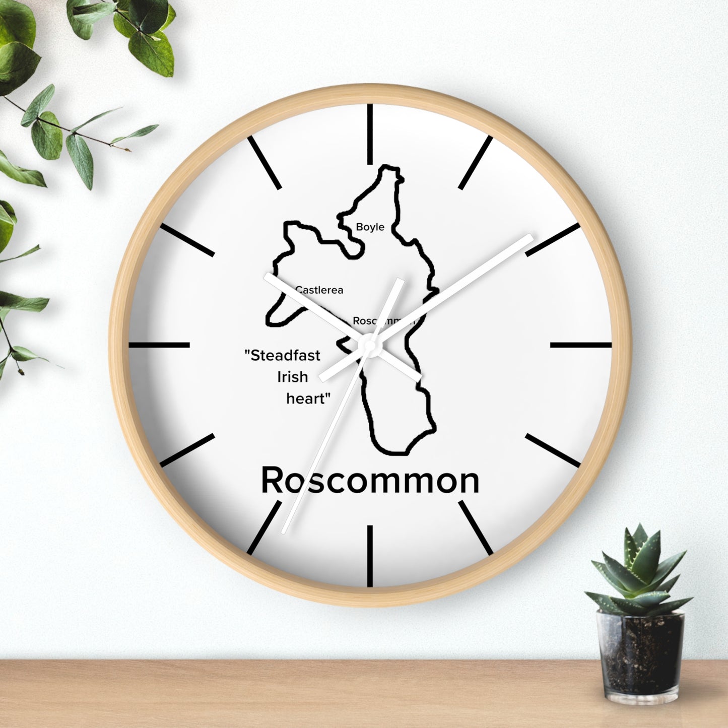 Roscommon County Wall Clock
