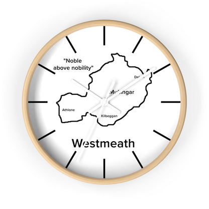 Westmeath County Wall Clock