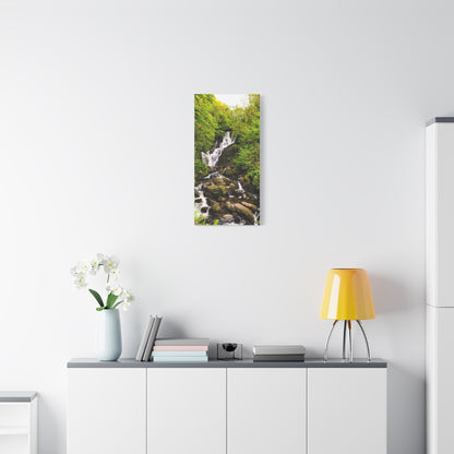 Torc waterfall Matte Canvas, Stretched, 1.25"