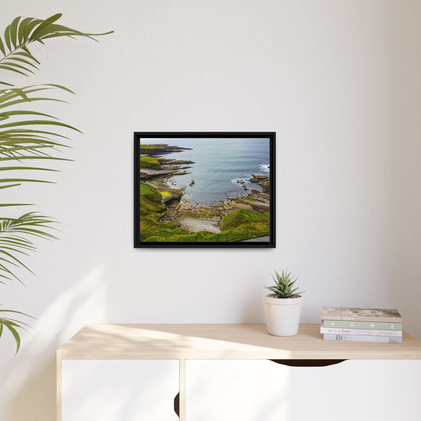 Somewhere in Sligo Matte Canvas, Framed (Multi-color)