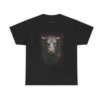 Bull Head Graphic Tee — Rustic Western Bull Shirt