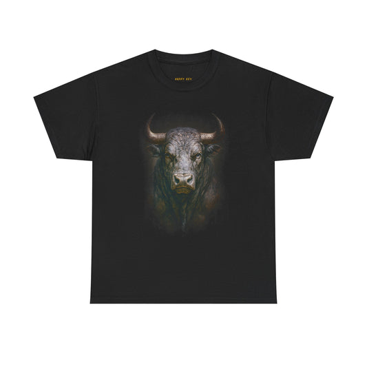 Bull Head Graphic Tee — Rustic Western Bull Shirt
