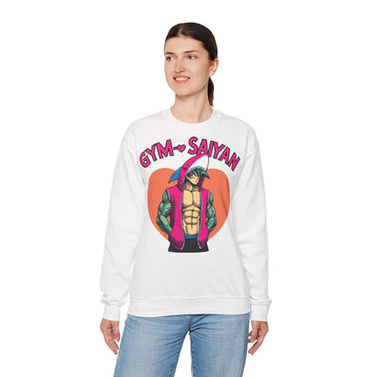 Gym-Sayan Crewneck Sweatshirt - Unisex Heavy Blend™