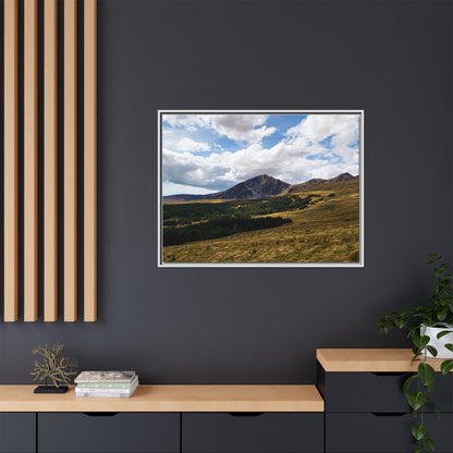 Mount Brandon Matte Canvas, Framed (Multi-color)
