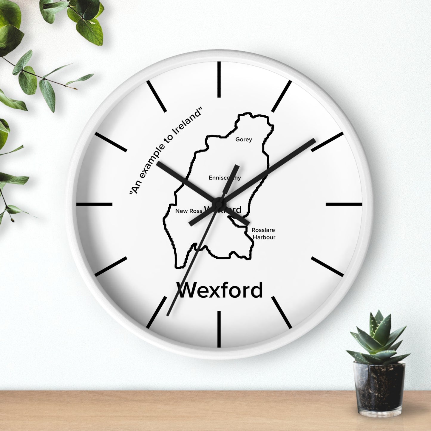 Wexford County Wall Clock