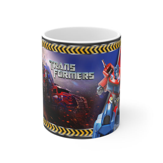 Transformers Ceramic Coffee Mug - 11oz & 15oz - Perfect Gift for Fans & Collectors