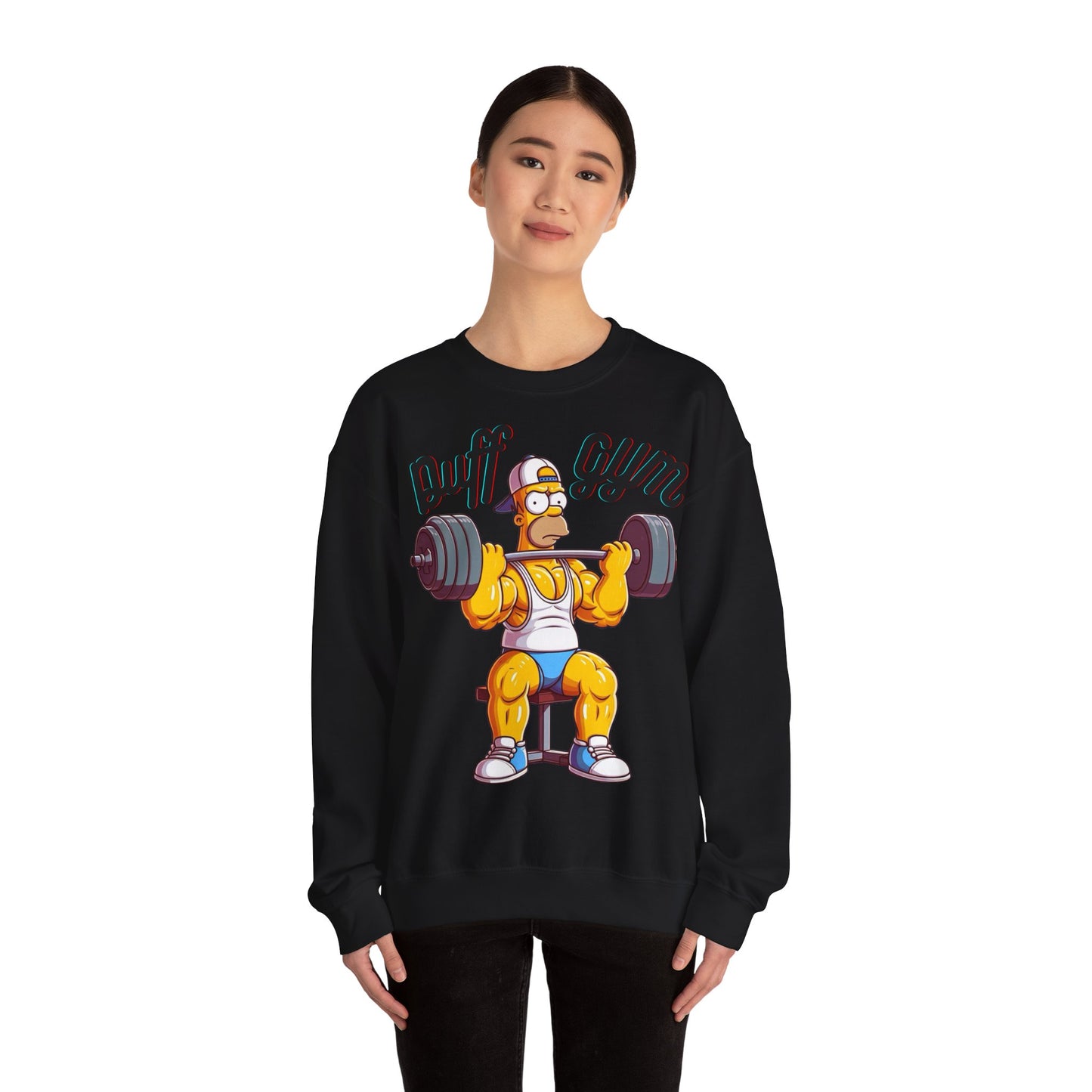 Duff Gym Unisex Heavy Blend™ Crewneck Sweatshirt