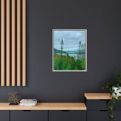 Torc Mountain Trail 2 Matte Canvas, Framed (Multi-color)