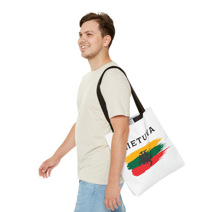 Cultural Spirit Tote Bag - Celebrate Lithuania with Vibrant Design