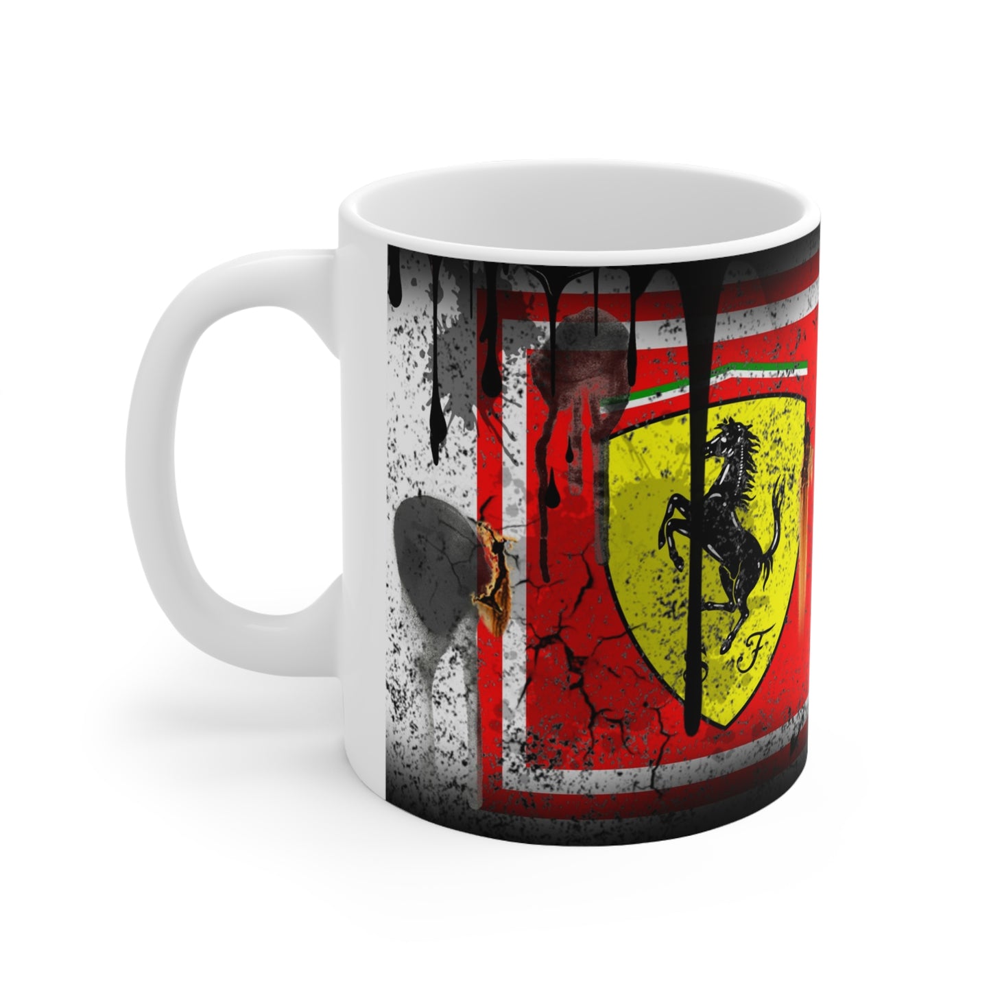 Vintage Racing-Inspired Ceramic Coffee Cups | 11oz & 15oz | Perfect Gift for Car Enthusiasts