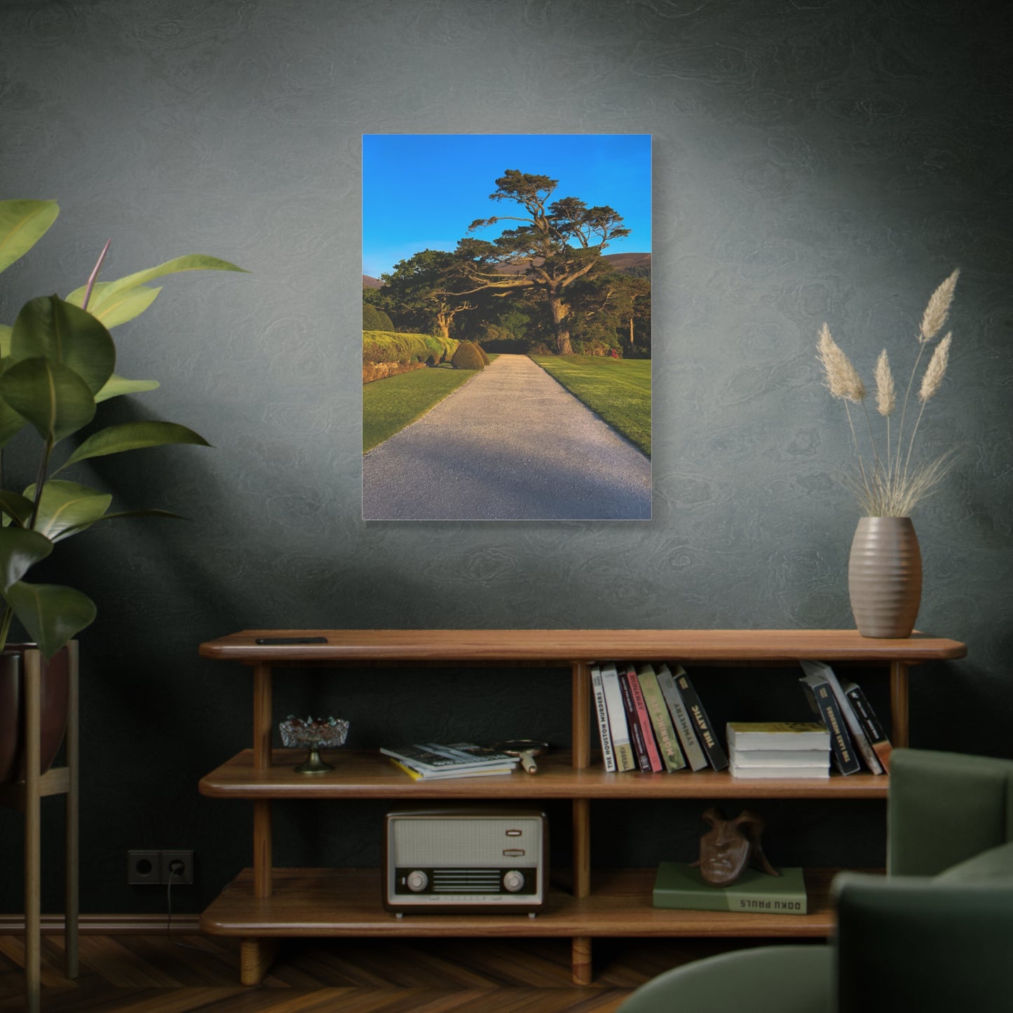 Muckross House Garden Matte Canvas, Stretched, 1.25"