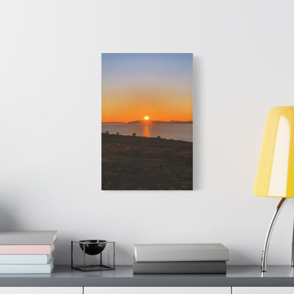Sunset Ring of Kerry Matte Canvas, Stretched, 1.25"
