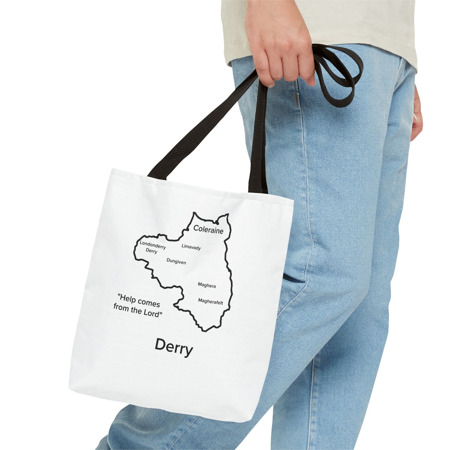 Derry Tote Bag White Edition