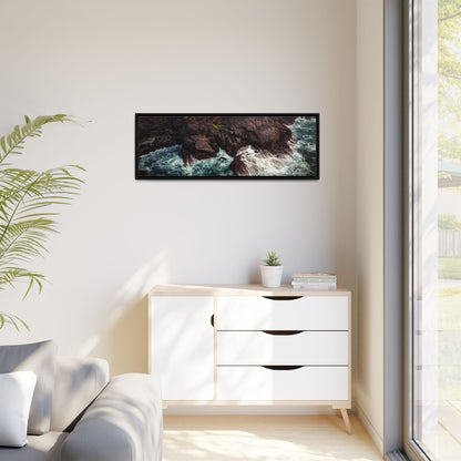 Kerry Head Matte Canvas, Framed (Multi-color)