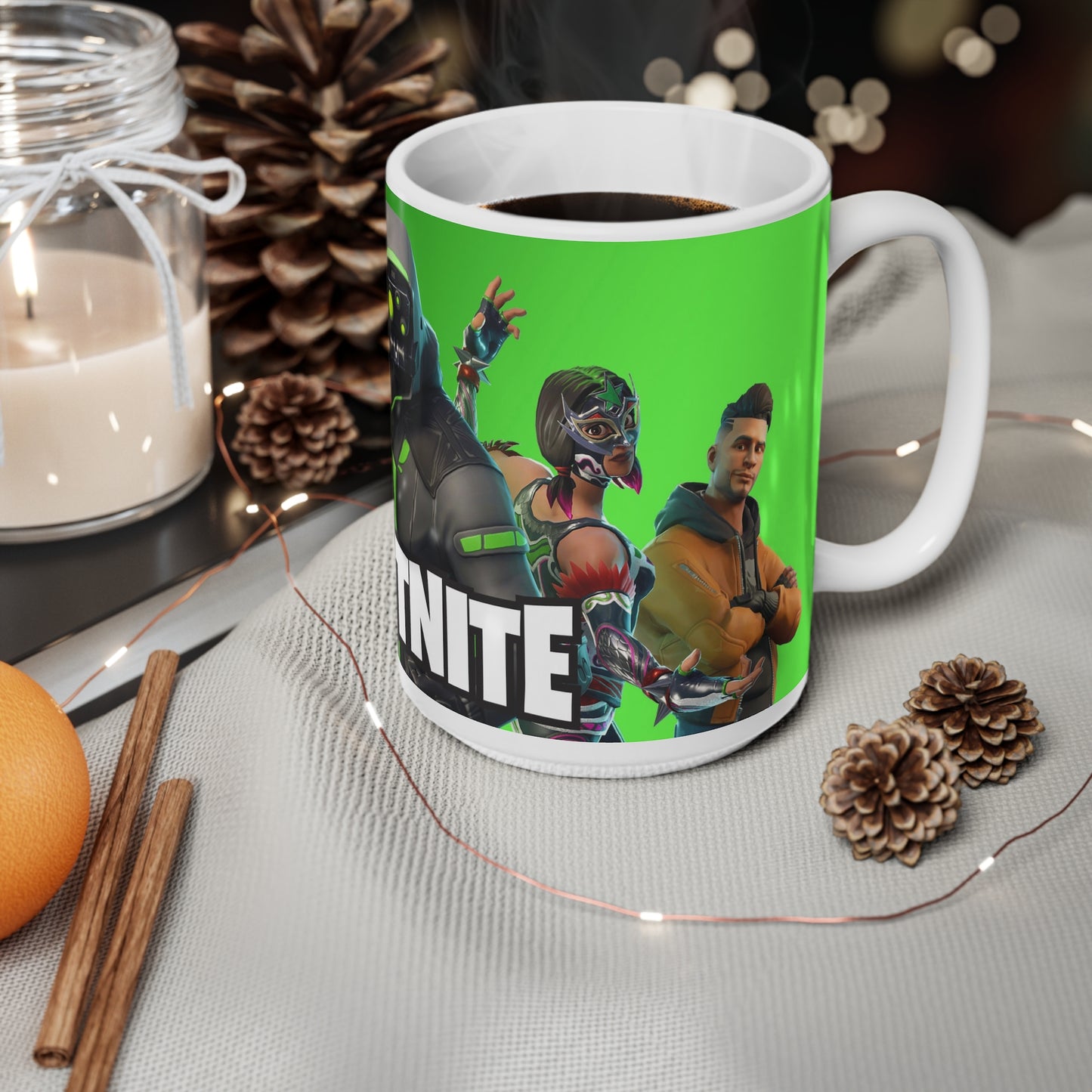 Fortnite-Themed Ceramic Coffee Cup - 11oz & 15oz