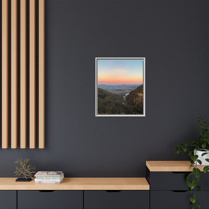 On The Way To Mount Brandon Matte Canvas, Framed (Multi-color)
