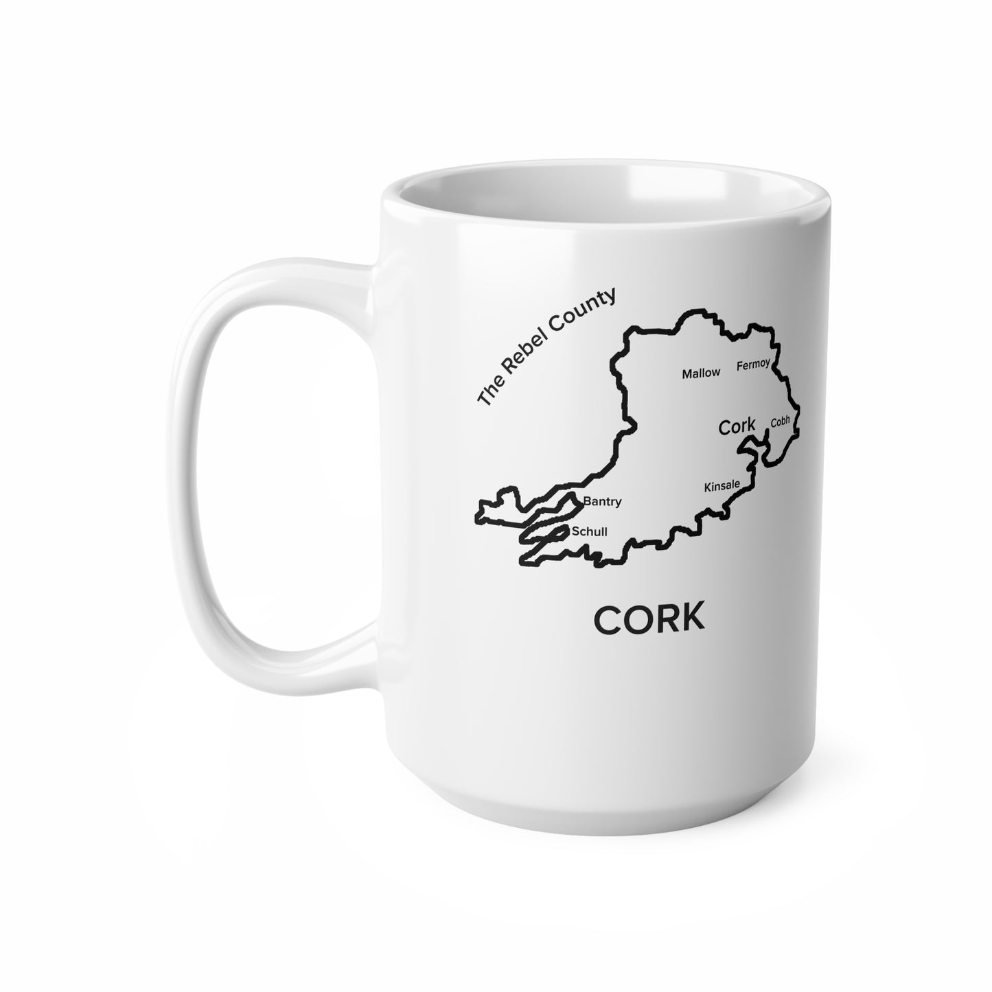 Cork Ceramic Coffee Cup - 11oz & 15oz