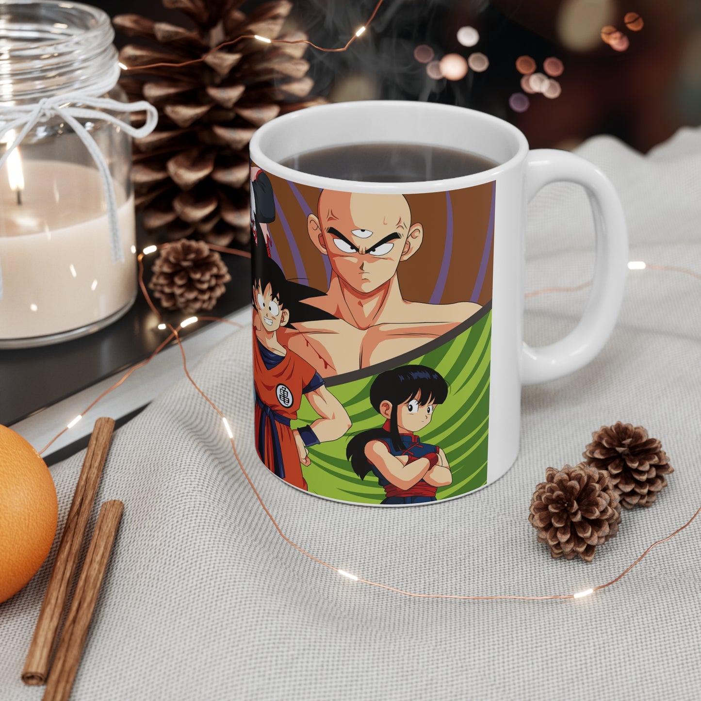 Dragon Ball Z Ceramic Coffee Mugs - Fun Cartoon Characters - Perfect for Fans!
