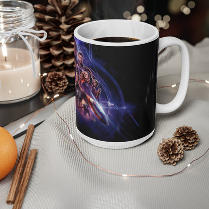 Avengers Hero Ceramic Coffee Cups - 11oz & 15oz - Perfect for Superhero Fans