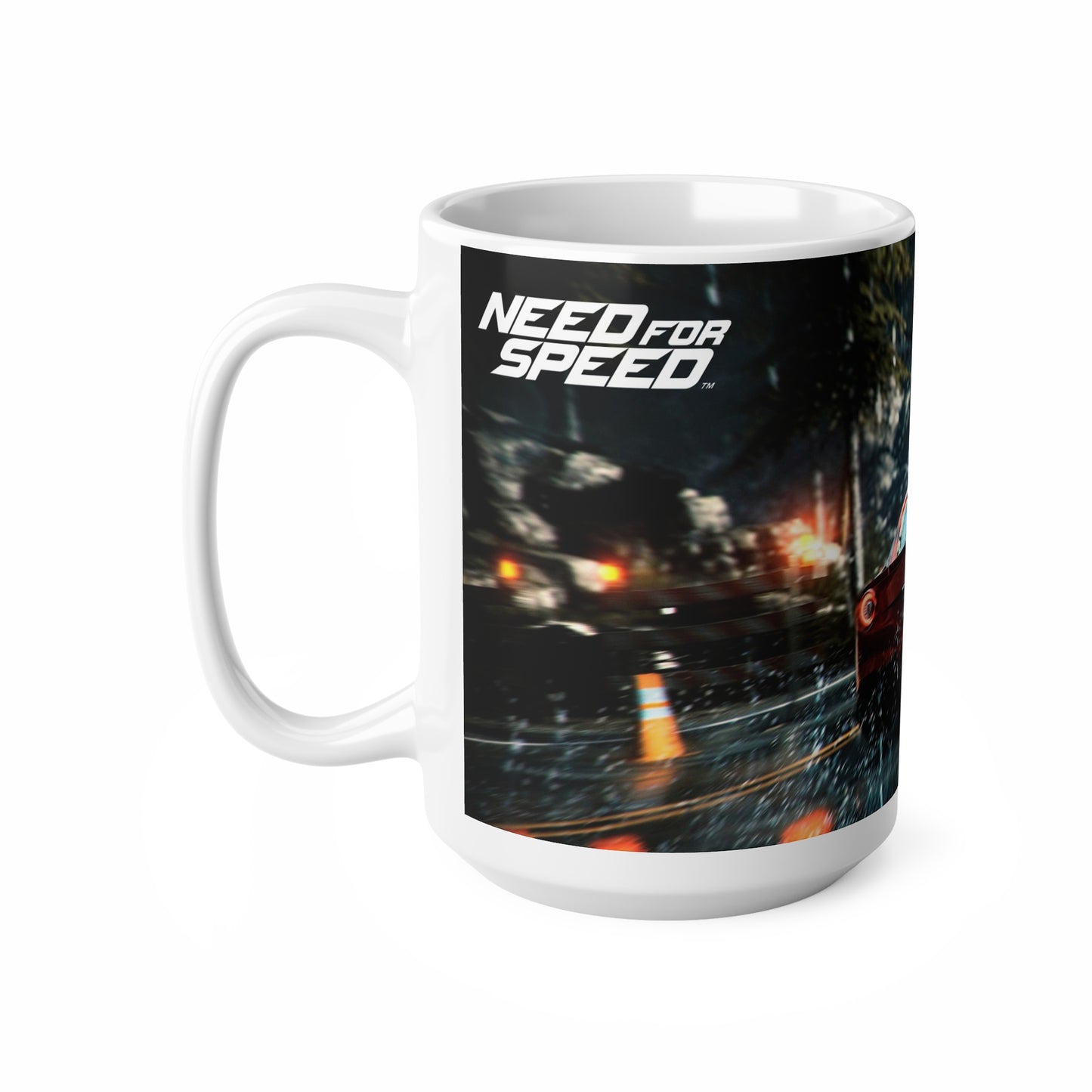 Need for Speed Ceramic Coffee Mug - 11oz & 15oz Racing Design