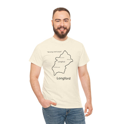 Longford Unisex Heavy Cotton Tee White Edition