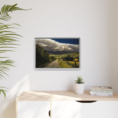 Somewhere In Kerry Matte Canvas, Framed (Multi-color)