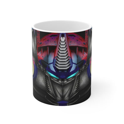 Transformers Ceramic Coffee Mug - 11oz & 15oz, Cool Robot Design