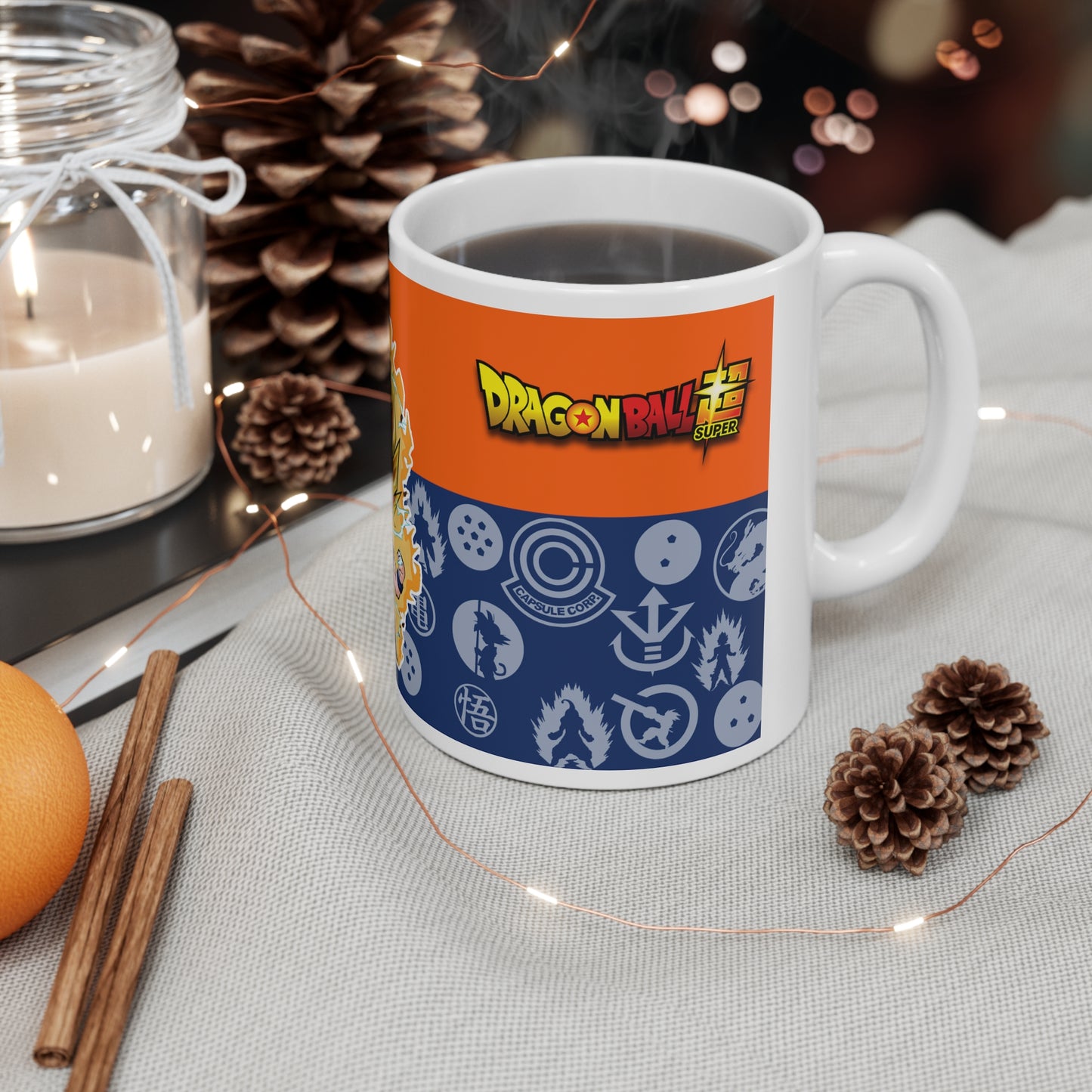 Dragon Ball Super Ceramic Coffee Cup - 11oz & 15oz | Perfect for Fans and Collectors