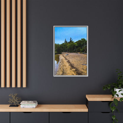 Killarney Beach Matte Canvas, Framed (Multi-color)
