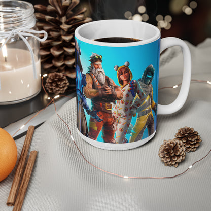 Fortnite-Themed Ceramic Coffee Cups | 11oz & 15oz | Gamer Gift for Esports Fans