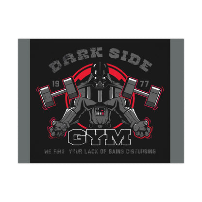 Gym Motivation Matte Poster - Dark Side Fitness Art