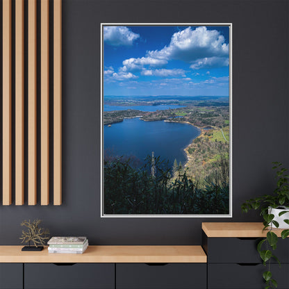 Kuckross Lake Matte Canvas, Framed (Multi-color)