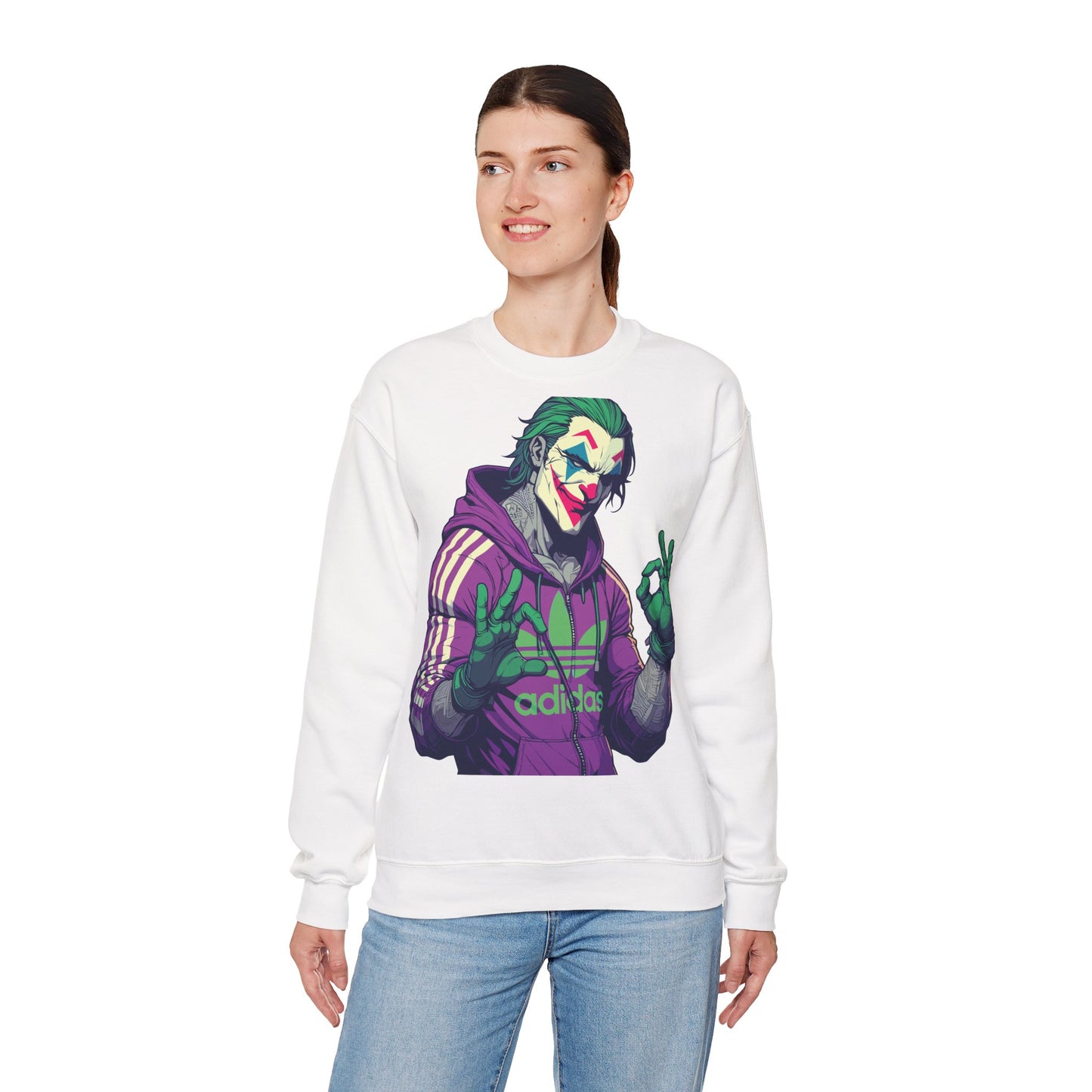 Joker Graphic Crewneck Sweatshirt - Unisex Heavy Blend™