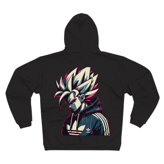 Super Goku Unisex Hooded Zip Sweatshirt