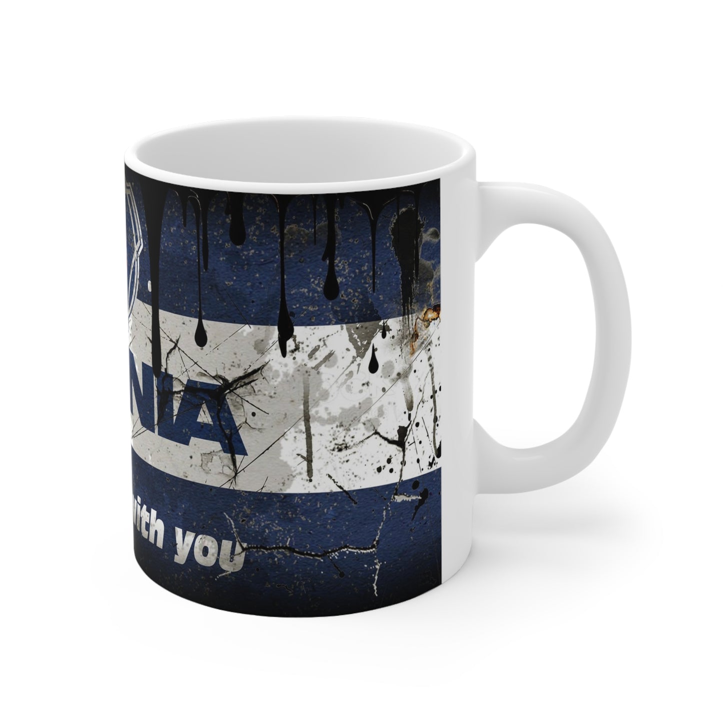 Rustic Scania Ceramic Coffee Cup - 11oz & 15oz - Perfect for Motor Enthusiasts