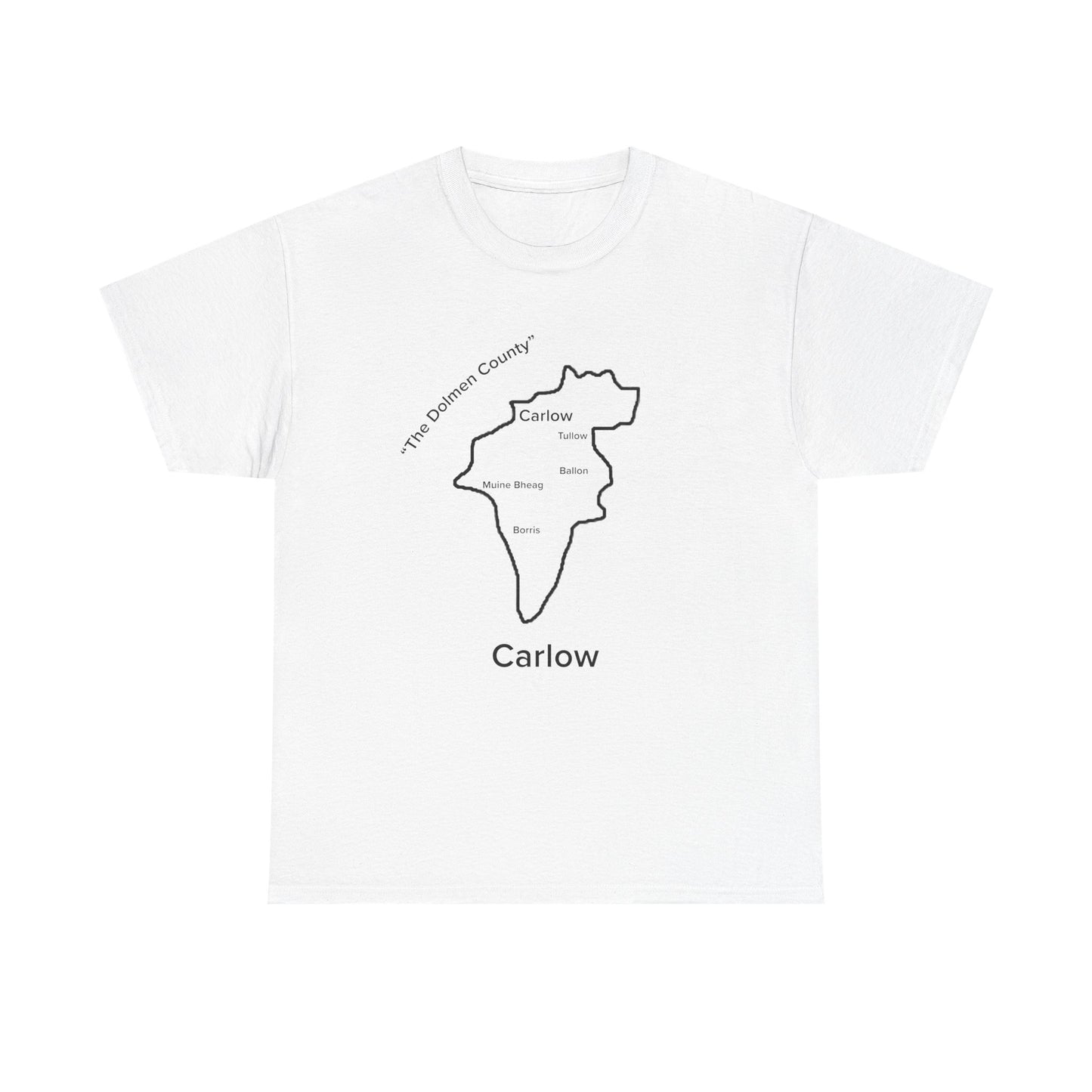 Carlow Unisex Heavy Cotton Tee White Edition