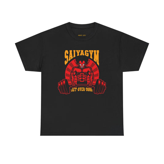 Saya Gym Black Unisex Heavy Cotton Tee