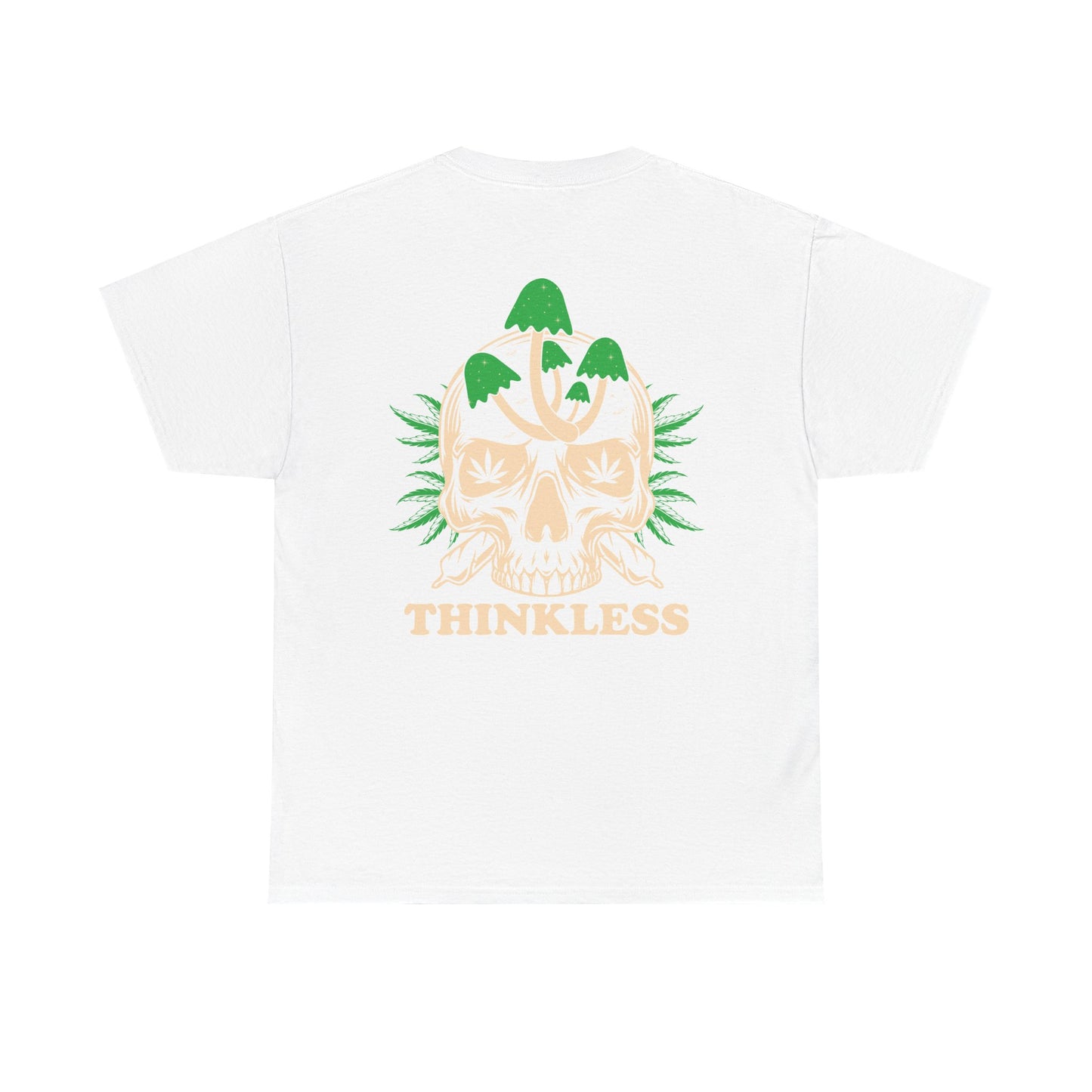 Mushroom Skull 'THINKLESS' T-Shirt