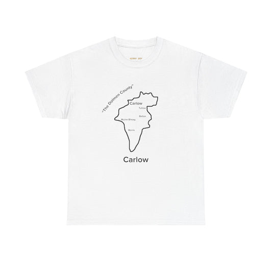 Carlow Unisex Heavy Cotton Tee White Edition