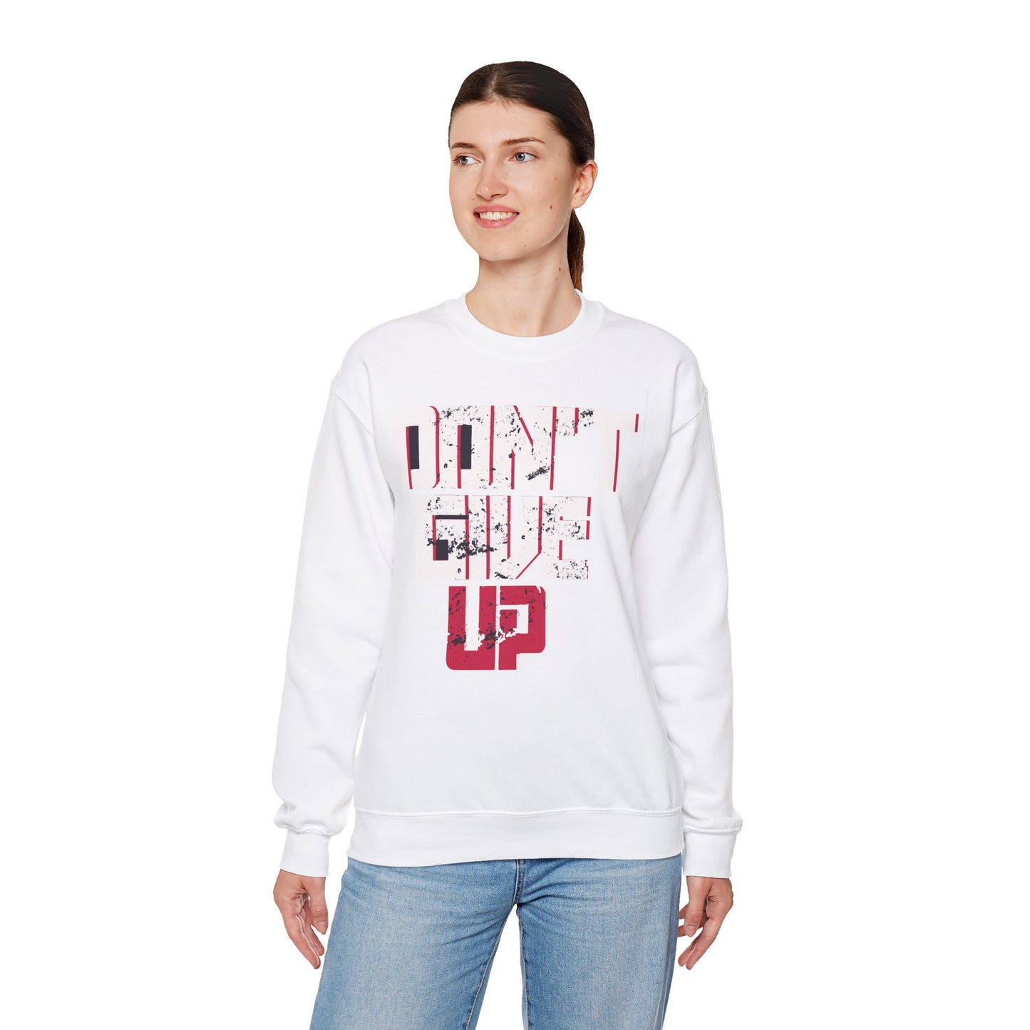 Motivational Unisex Crewneck Sweatshirt - Don't Give Up