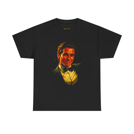 Graphic Tee — Vintage Smiling Gentleman Portrait Shirt